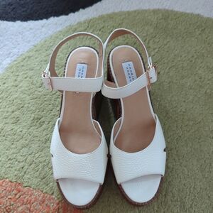 Gabriela Hearst heeled wood block sandals